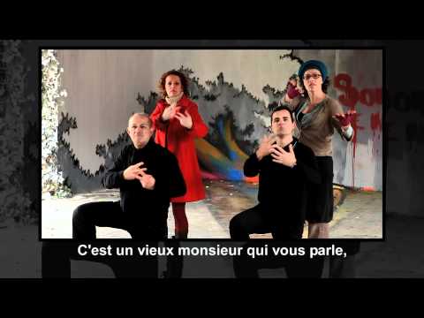 Clip Indignez-vous en LSF - HK et les Saltimbanks