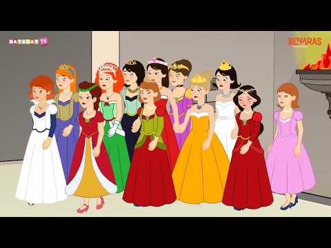 Princess Rapunzel | Cindrella | 12 Dancing Princess | 3 in 1 tales | बच्चों की नयी हिंदी कहानियाँ I