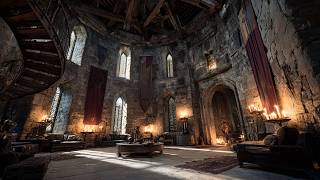Royal Medieval Castle Hall | Celtic Music & Royal Hall Atmosphere | Relaxing Medieval Music