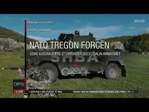 Edicioni Qendror Informativ - 20  Maj 2023  - Ora  20:00 - RTV Ora