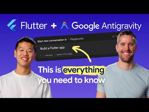 Flutter and Google Antigravity