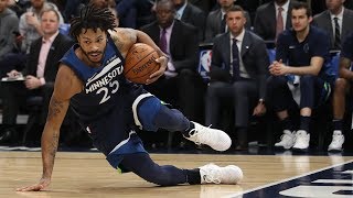 Derrick Rose T-Wolves Debut