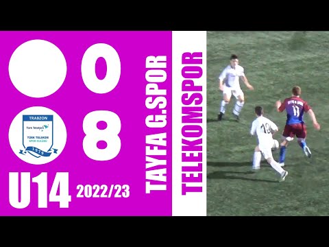 Tayfa Gençlikspor U14 [0-8] Telekomspor U14 | Trabzon U14 Play-Off - 2022/23