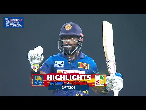 2nd T20I | Sri Lanka vs Zimbabwe | Highlights | 16th January 2024