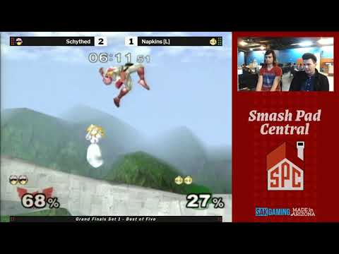 SPC 175 Grand Finals - Napkins (Peach) vs Schythed (Captain Falcon)