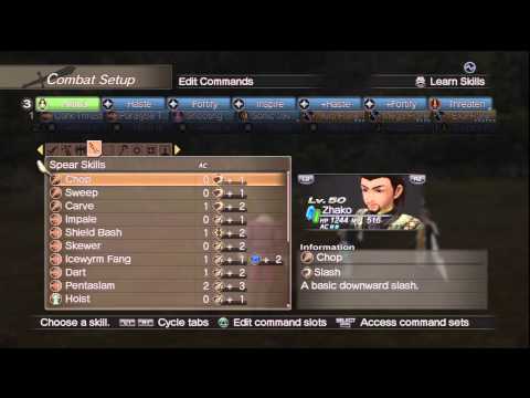 White Knight Chronicles - Spear Build