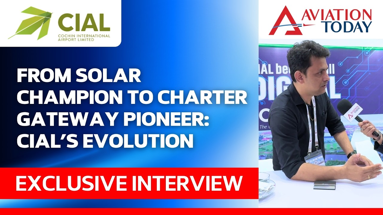 From Solar Champion to Charter Gateway Pioneer: CIAL’s Evolution | Wings India 2026