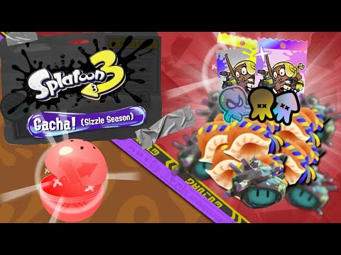SO MANY SHELLS! - Shell Out Machine Capsule Collecting (Splatoon 3 Sizzle Season)