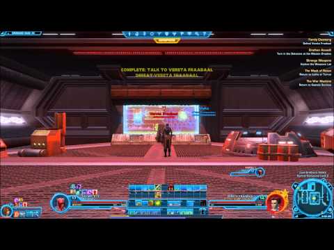 SWTOR BH Merc LS Dromund Kaas Class Quest - Family Cleansing