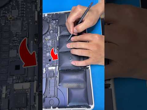 MacBook Battery Replacement 🔋💻🛠️ \#MacBookBattery #BatteryReplacement #favphone