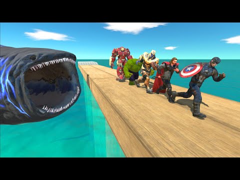 What SuperHero Can Escape The Jaws Of The Bloop - ARBS