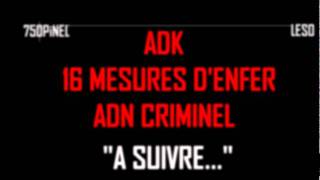 ADK (ADN CRIMINEL) - 16 MESURES D'ENFER
