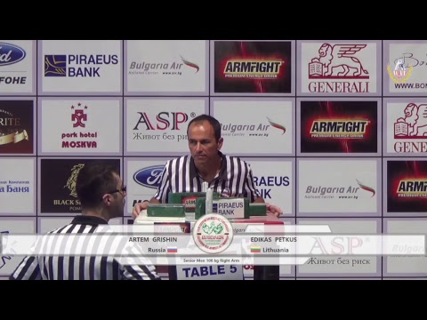 EUROARM 2018 MEN / WOMEN RIGHT ARM T 5