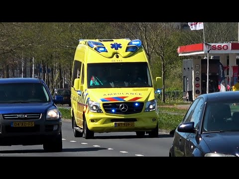 [Wail] A1, Otaris Light Ambulance 02-112 Leeuwarden naar melding in Leeuwarden