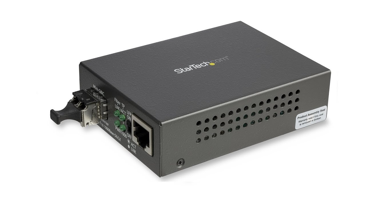 Gigabit Ethernet Fiber Media Converter - Compact - 850nm MM LC - 550m - MCM1110MMLC | StarTech.com