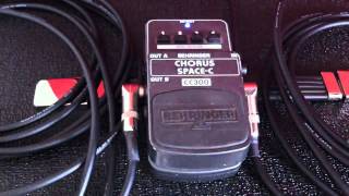 Video thumbnail for Gear Demo — Behringer CC300 Space Chorus by Gear Confessions