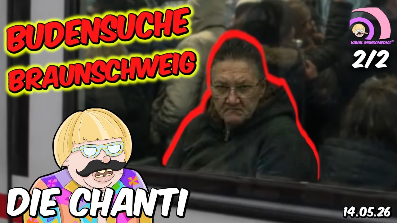 Mongotar: CHANTI Budensuche 2 Rollstuhl-Danek beim Kacken eingeschlafen? 14.05.26 |Kanal Mongomedial