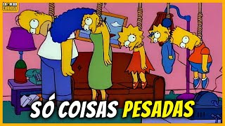 AS CENAS MAIS PESADAS DA CASA DA ÁRVORE DOS HORRORES  DE OS SIMPSONS