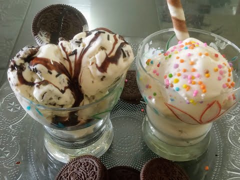 Oreo Vanilla Ice Cream /Homemade Ice Cream|| Jaya's Food Palace||