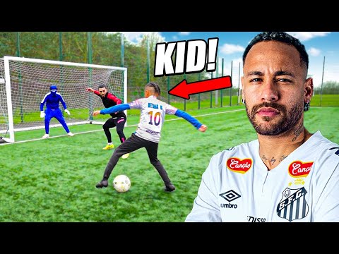 KID NEYMAR IS UNBELIEVABLE.. AMAZING SKILLS & GOALS!