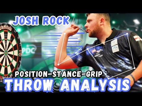 JOSH ROCK: Darts Throw Analysis | Stance, Grip & Throw Technique EXPLAINED