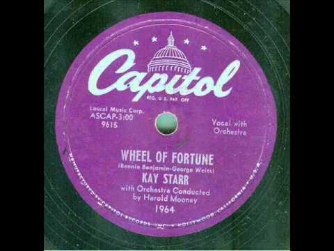 Kay Starr - Wheel Of Fortune (original 78 rpm)