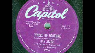 Kay Starr - Wheel Of Fortune (original 78 rpm)