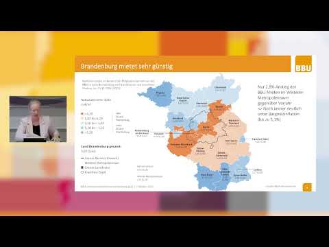 BBU-Jahrespressekonferenz Brandenburg 2025: Freiraum für Investitionen #mieten #wohnen