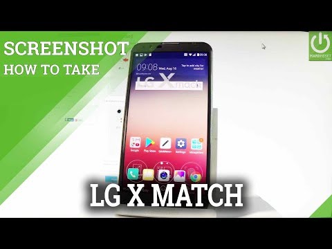 Save Screen / Take Screenshot in LG X Mach