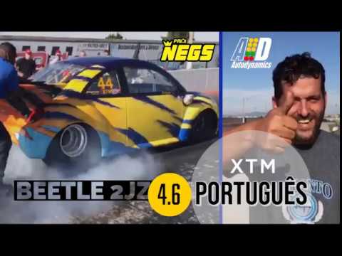 New Beetle com motor 6 cilindros de Toyota Supra (2JZ)