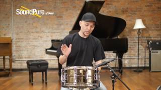Video thumbnail for Ludwig 6.5X14 Hammered Black Beauty Snare Drum - Tube Lugs, Quick n' Dirty by soundpurestudios