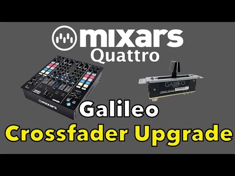 Mixars Quattro |  Galileo Crossfader Upgrade