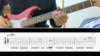 [TAB譜] Rockin' Every Night/Gary Moore Guitar riff [ギター]