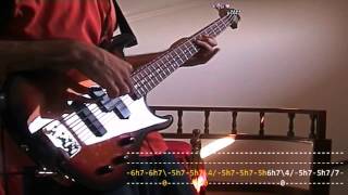 Chaga - [Ornatos Violeta] - Bass Cover With Video Tabs