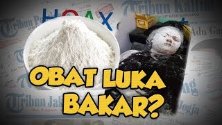 Hoax or Fact: Tepung Bisa Obati Luka Bakar Hanya dengan Membalurinya?