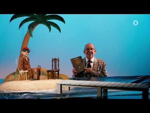 Walter Moers im Interview in der Augsburger Puppenkiste mit Denis Scheck