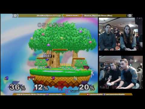 Elements Casino's Melee Challenge - Doubles - W2 - Mew2Queen/El Fuego vs Blunted_Object10/Stress