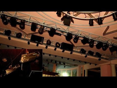 Discoteca anni 90 abbandonata - hanno lasciato impianti audio e luci - parte 2