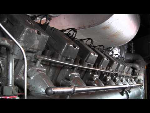 Startvorgang einer Diesellok der BR 232 (Ludmilla)