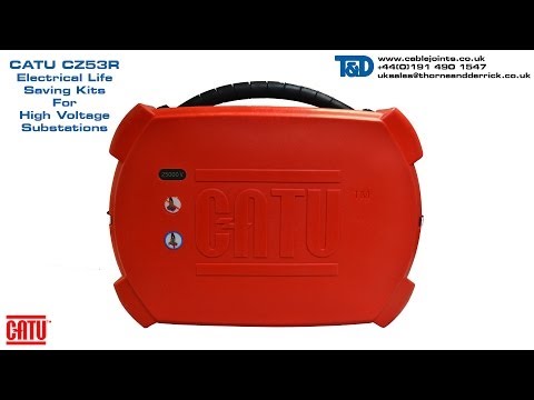 CATU CZ53R Electrical Life Saving Kits for High Voltage Substations - CATU Rescue Kits