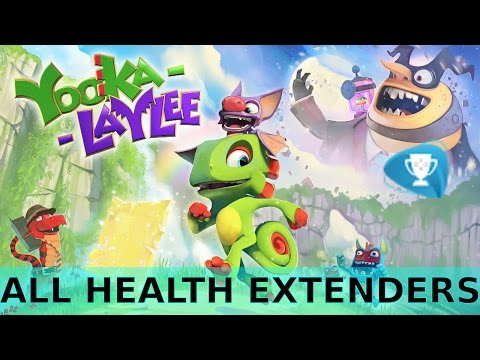 Yooka Laylee - All Health Extenders