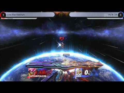 Smash Attack 1 - SSB4 - juice Max Ketchum vs Ho3K Dill