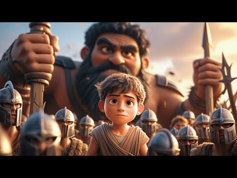 David și Goliat – O Poveste Biblică Plină de Curaj și Credință! Desene Animate Crestine