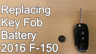 How to Replace 2016 F-150 Key Fob Battery