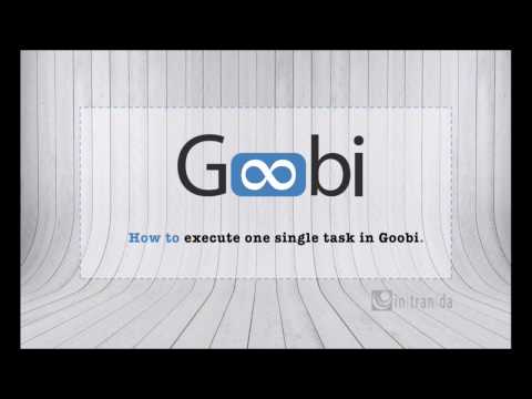 Goobi: How to execute one single task in Goobi.