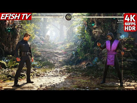 T-1000 vs MK95 Rain (Hardest AI) - Mortal Kombat 1