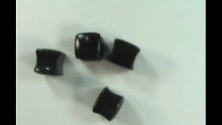 earring parts ear plugs square flare ear hoop WholesaleSarong.com