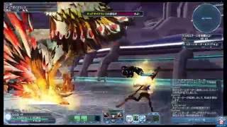 【PSO2】独獄３～５をパルチザン練習(HuGu)