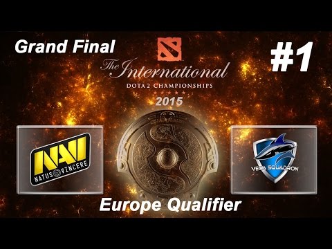 Navi vs Vega Game 1 Grand Final - Dota 2 The International 5 EU Qualifier