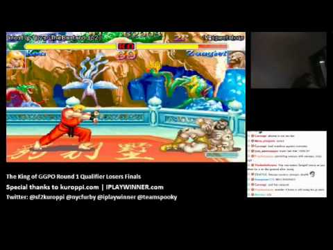 "KING OF GGPO" Tournament - "ROUND 1" - LB Finals - Krost vs -TheBastard-